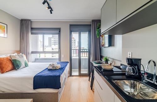 Vila Pompeia Apartment | PER401 · PER401. Studio Perfeito próximo ao Allianz Park