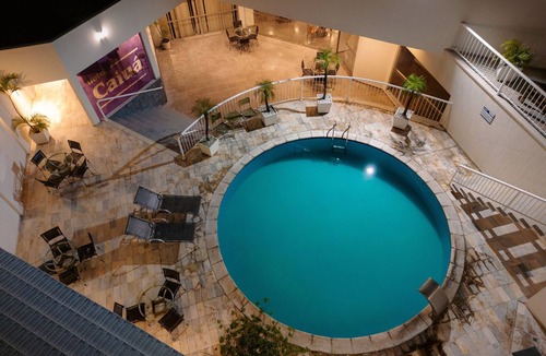 Umuarama Hotel | Pet-Friendly Room for Couple | Access to Outdoor Pool | Close to Restaurants