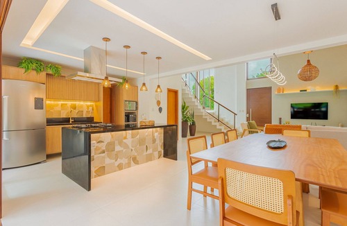 Itacimirim House | PF107 House 5 Suites Swimming Pool with Hydro AQ