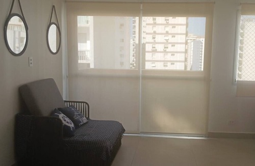 Vila Maia Apartment | Pitangueiras Center, Ocean View, Air Conditioning, 3 bedrooms, balcony, 1 parking space, barbecue.