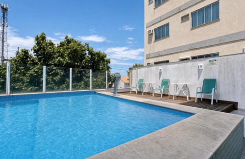 Jardim Flamboyant Apartment | Praia do Forte com Lazer Completo e 2 Vagas - Super bem decorado