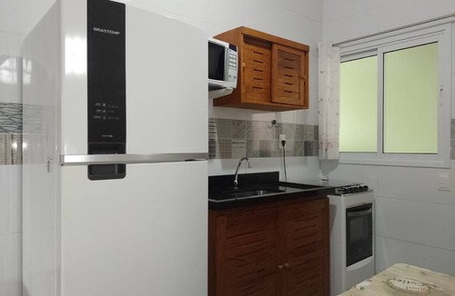 Tabatinga Apartment | Praialar Apartments, fully equipped kitchen, furnished, 700 meters from the beach.