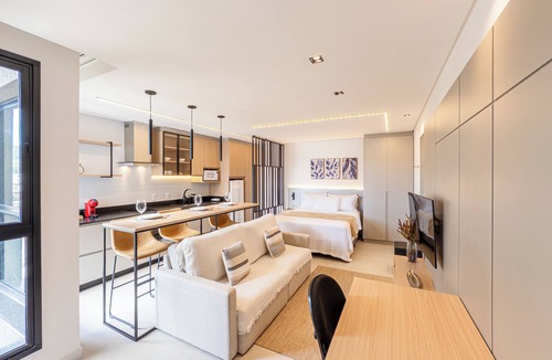 Saguacu Apartment | Premium studio apartment with pool, garage, and gym.