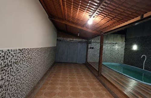 Nova Itaparica House | Quarto de casal com ar condicionado e piscina em Itaparica