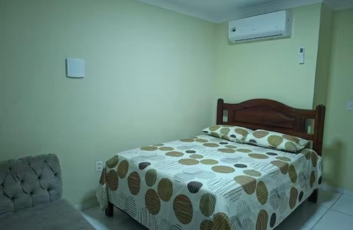 Nova Itaparica House | Quarto de casal com ar condicionado e piscina em Itaparica