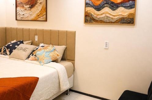 Areia Preta Apartment | Quarto triplo em Petrópolis