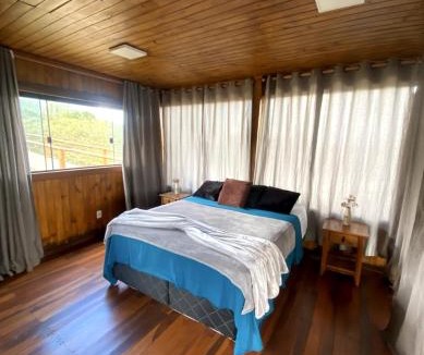 Sao Sebastiao Cabin | Ranch Wood, jacuzzi no mirante com vista panorâmica