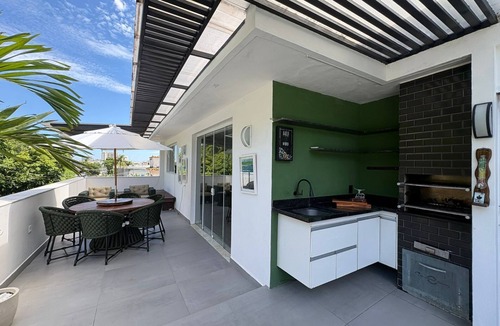 Barra da Tijuca Apartment | Recanto do Joá - cobertura com vista da pedra da Gávea