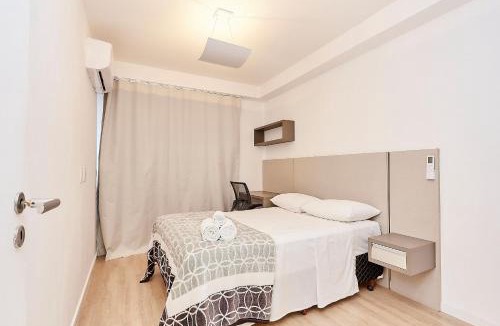 Campina do Siqueira Apartment | red-1412 Varando Gourmet, garagem, ar condicionado