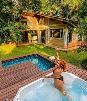 Mairipora House | Refúgio com Hidro e Lareira na Serra da Cantareira