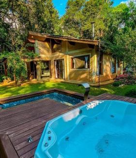 Mairipora House | Refúgio com Hidro e Lareira na Serra da Cantareira