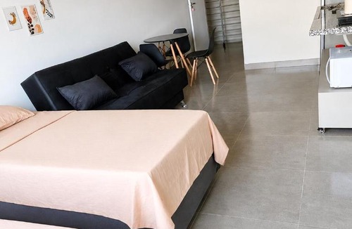 Iturama Apartment | Refúgio Urbano, apto 04, cesta de Boas Vindas com bolachinhas e cafés