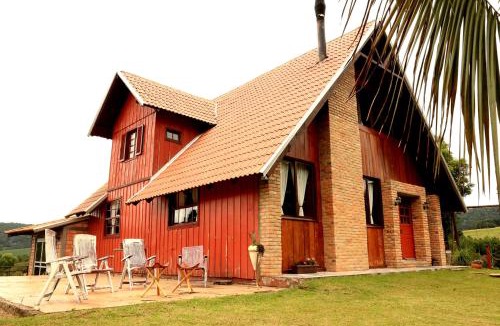 Ponte Alta Ski Chalet | Refugio na Serra Catarinense Chale bem equipado