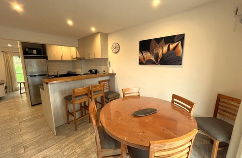 San Martin de los Andes Condo | Rest with the best view of the waterfall I Ayres del Bosque Accommodations