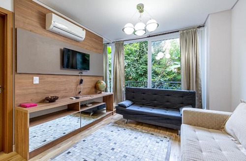 Gramado City Centre Apartment | Rosa Luxo Giovani Pizetta