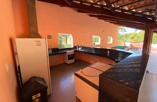 Pedro Leopoldo House | Sitio do Juju/Pedro Leopoldo/2 bedrooms/1 suite/5 bathrooms-pool, sauna, wifi