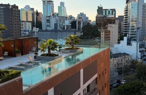 Rio Branco Apartment | Skyline Rooftop Moinhos 1206 with balcony