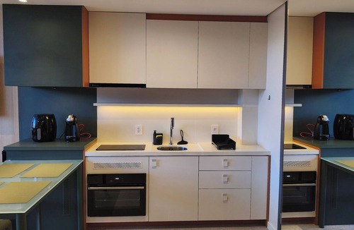 Batel Apartment | Stay Batel Curitiba Studio (2 single beds or 1 queen bed).