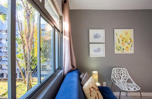 Estreito Apartment | Stay Home Floripa - Localização Ótima Próximo a Ponte Hercílio Luz - Vaga de Garagem - 6 Hóspedes