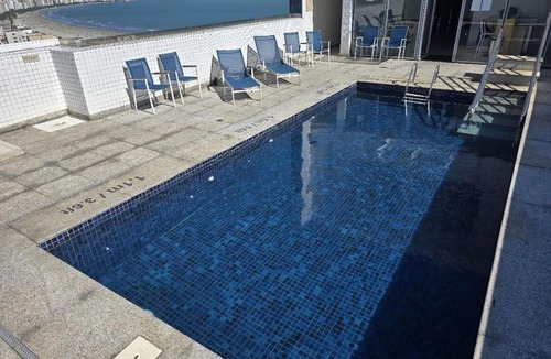 Pompeia Apartment | Stay Inn Vista Mar Varanda de frente para a Praia