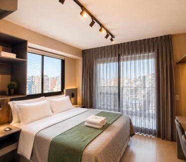 Vila Pompeia Apartment | Studio 2209 B Moderno Com Vista Deslumbrante, Nubank Parque a Pé