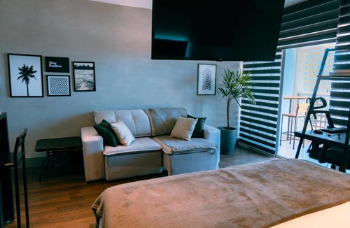 Conceicao Apartment | Studio a 100m Cambuí, Bosque, Centro - Home Office, Garagem, Piscina, Sauna, Jacuzzi, Fitness