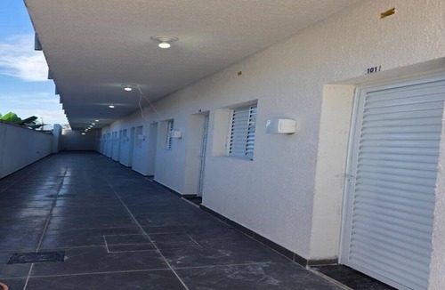 Jardim Rio da Praia Apartment | Studio apartment 5 minutes from Sesc beach in Bertioga-SP. Ideal for 3 people.