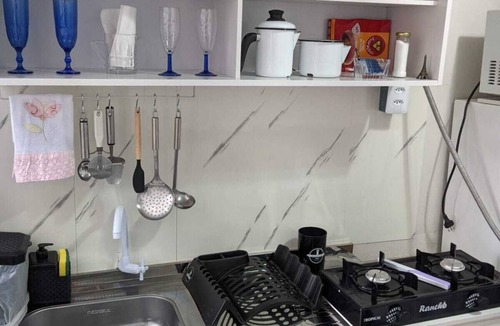 Cajuru Apartment | Studio Apartment Train at the Botanical Garden