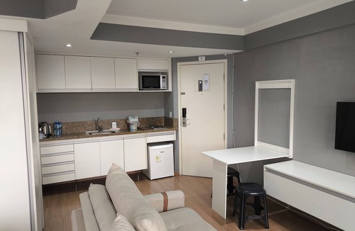 Guarulhos City Centre Apartment | Studio Bed Queen-size