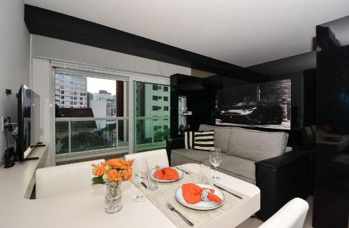Centro Apartment | Studio Central Floripa | Piscina e Academia CEN015