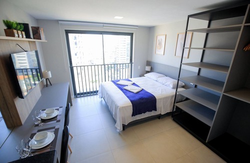 Auxiliadora Apartment | Studio com Design Moderno em Porto Alegre