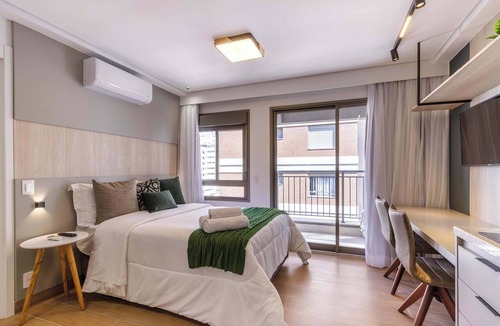 Perdizes Apartment | Studio Completo a 5min do Nubank Parque | GP128