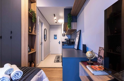 Sao Paulo Apartment | Studio Completo a 5min do Metrô Madalena | HV108