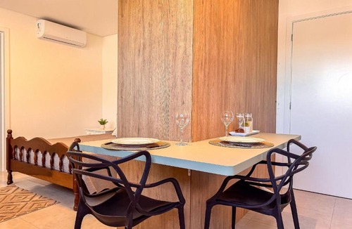 Santa Terezinha Apartment | Studio Completo com Garagem | Ar-cond | Wi-Fi