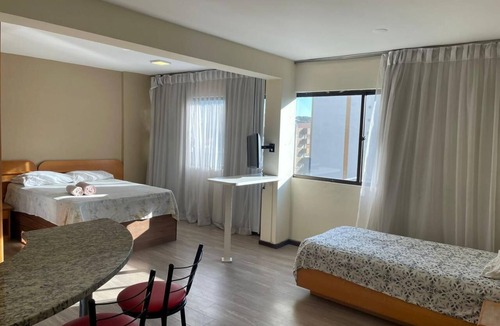 Matriz Apartment | Studio Da Vinci Downtown Curitiba with Garage Included