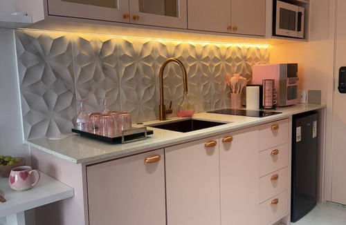 Vila Olimpia Apartment | Studio dos Sonhos Vila Olímpia - Studio Rosa