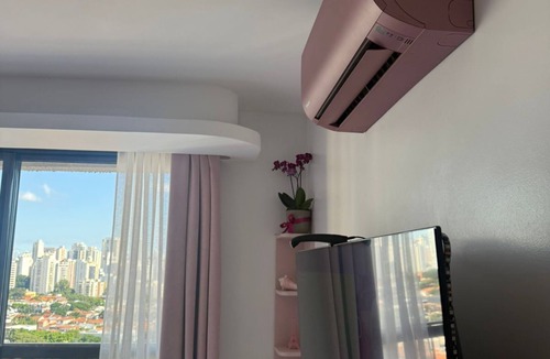 Vila Olimpia Apartment | Studio dos Sonhos Vila Olímpia - Studio Rosa