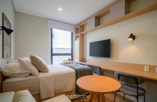 Trindade Apartment | Studio in Condo. w/City View & Wi-fi PTI0308
