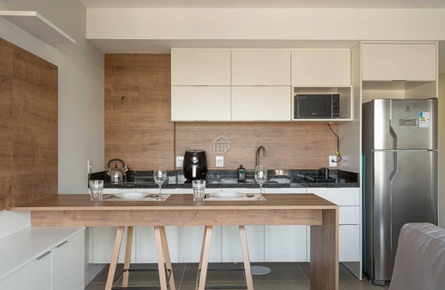 Jardim Botanico Apartment | Studio Minimalista e Fluido no Jardim Botânico