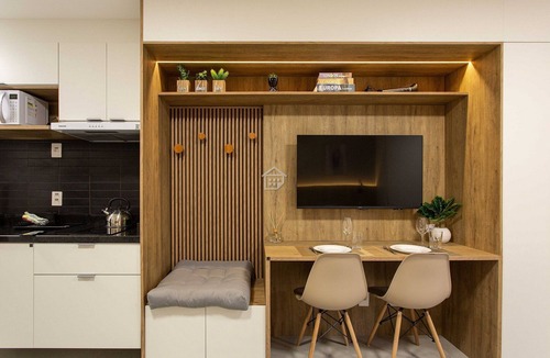 Auxiliadora Apartment | Studio Moderno e Conectado em Porto Alegre