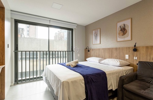 Auxiliadora Apartment | Studio Moderno e Conectado em Porto Alegre