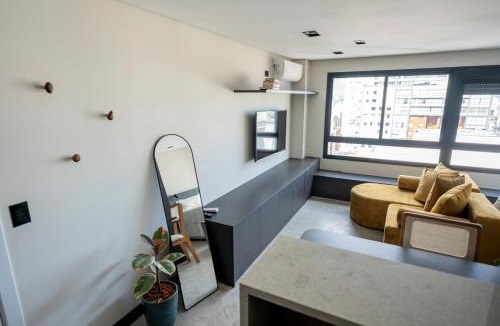 Matriz Apartment | Studio moderno e completo com ótima localização