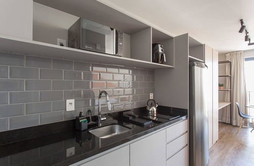 Auxiliadora Apartment | Studio Moderno no Coração de Porto Alegre