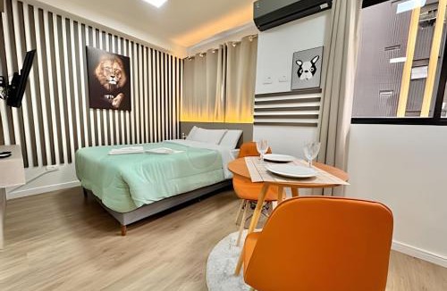 Novo Mundo Apartment | Studio New Belíssimo & Design Refinado C/Garagem