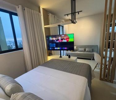 Portao Apartment | Studio Plus Portão - Sofisticação e Conforto - próx ao Shop Palladium - Hosp do Trabalhador - Col da PM