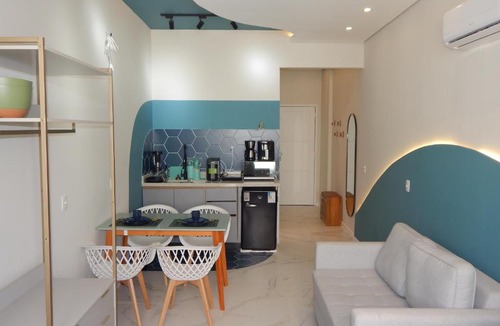 Centro Apartment | Studio Premium e sofisticado com lazer no Rooftop - Centro do Rio