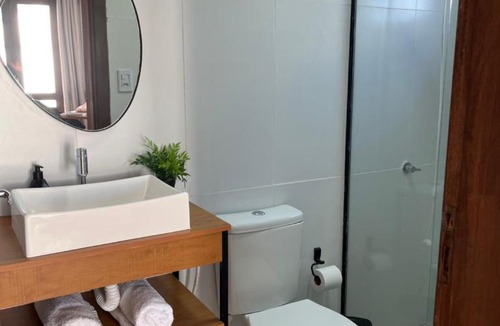 Ribeirao da Ilha Apartment | Studio simples e confortável no Ribeirão da Ilha