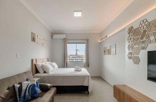 Alto Ribeirao Apartment | Studio With Barbecue Near the Airport - Rrc0207