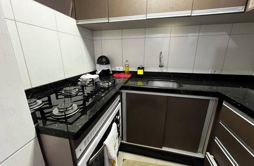 Matinhos Apartment | Studio with Club Amenities: Pool, 5G Wi-Fi, Parking & 300m from the Sea