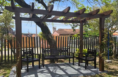Matinhos Apartment | Studio with Club Amenities: Pool, 5G Wi-Fi, Parking & 300m from the Sea